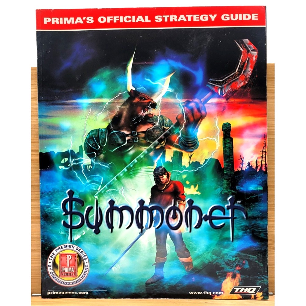 Summoner Prima Official Strategy Guide Sony Playstation 2 THQ‎